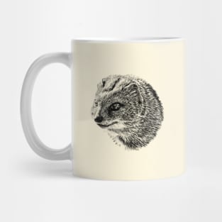 Yellow mongoose Mug